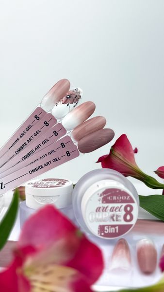 Гель для омбре Crooz ART Gel Ombre № 8 art8 фото